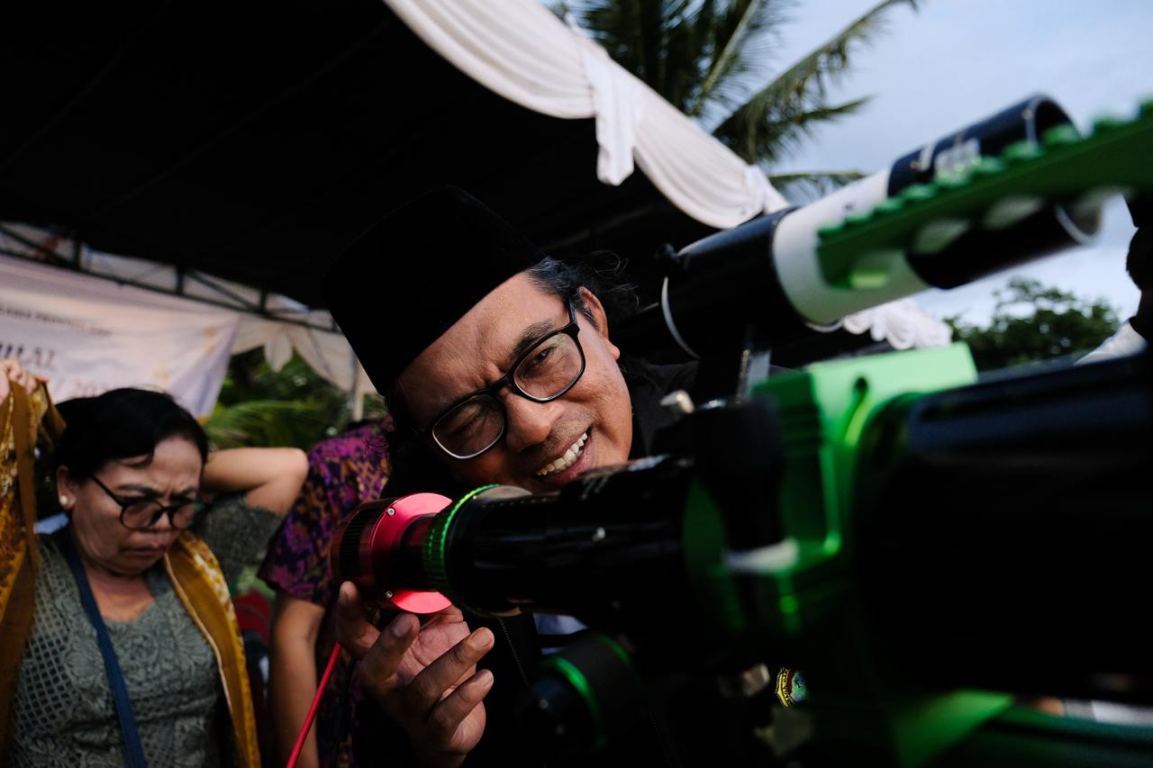 Tim Rukyatul Hilal DPW LDII Bali Ikuti Pemantauan Hilal Awal Dzulhijah Bersama Kemenag Bali