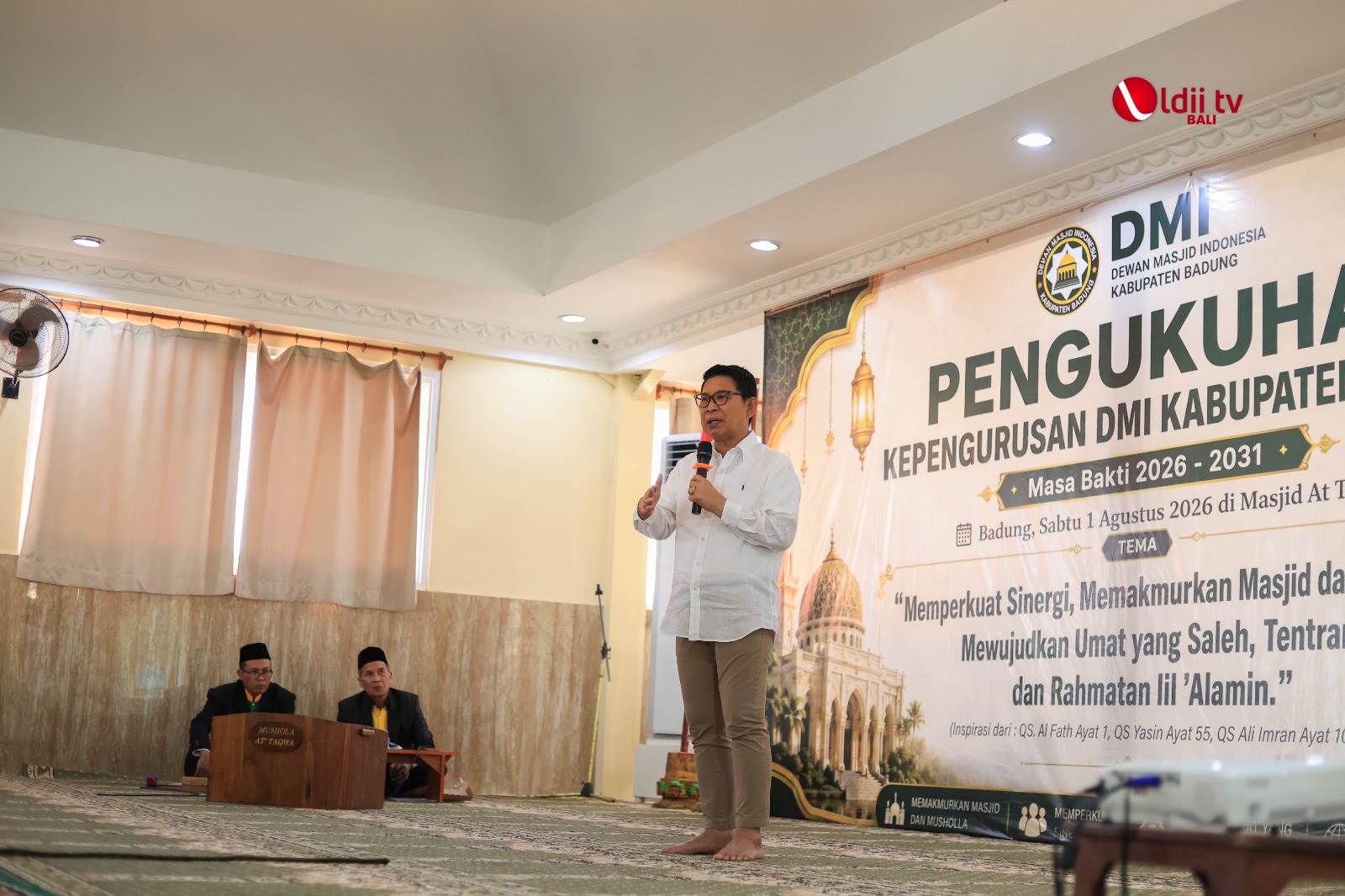 Pengukuhan Pengurus DMI Badung Periode 2026-2031, LDII Siap Perkuat Harmoni dan Persatuan Umat